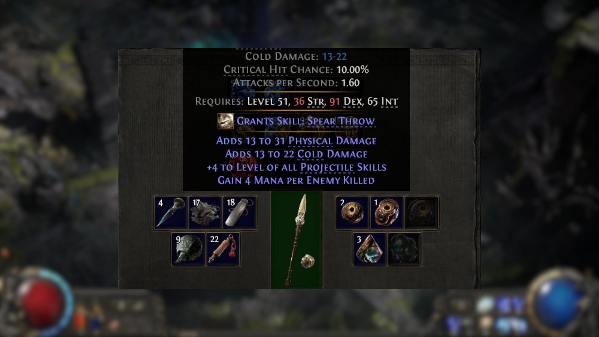 Crafting items can be tough (Image via Grinding Gear Games)